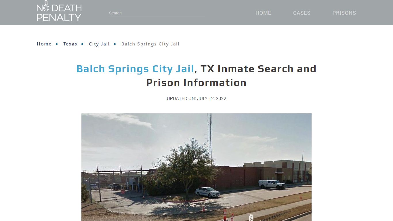 Balch Springs City Jail, TX Inmate Search, Visitation ...