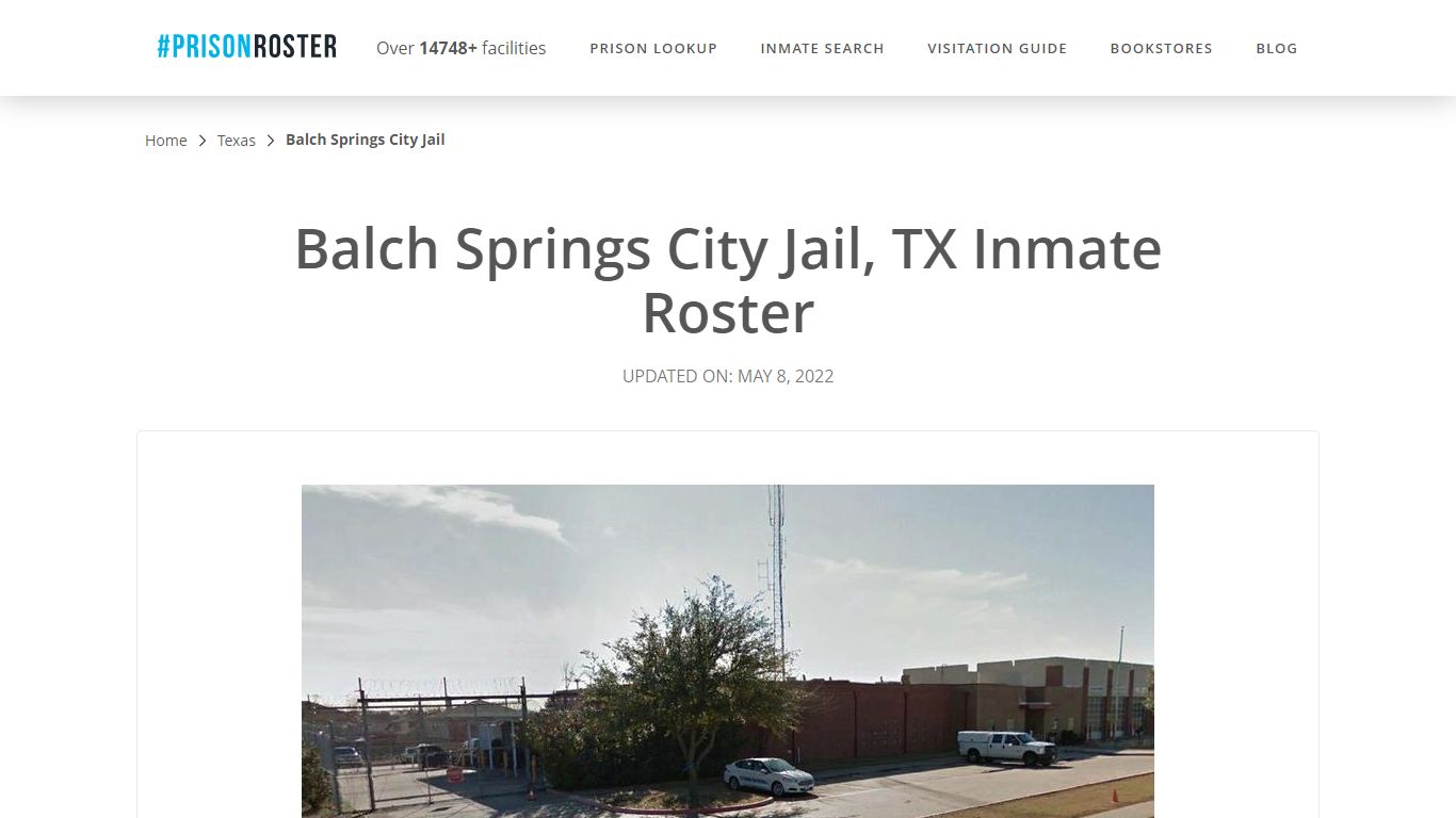 Balch Springs City Jail, TX Inmate Roster
